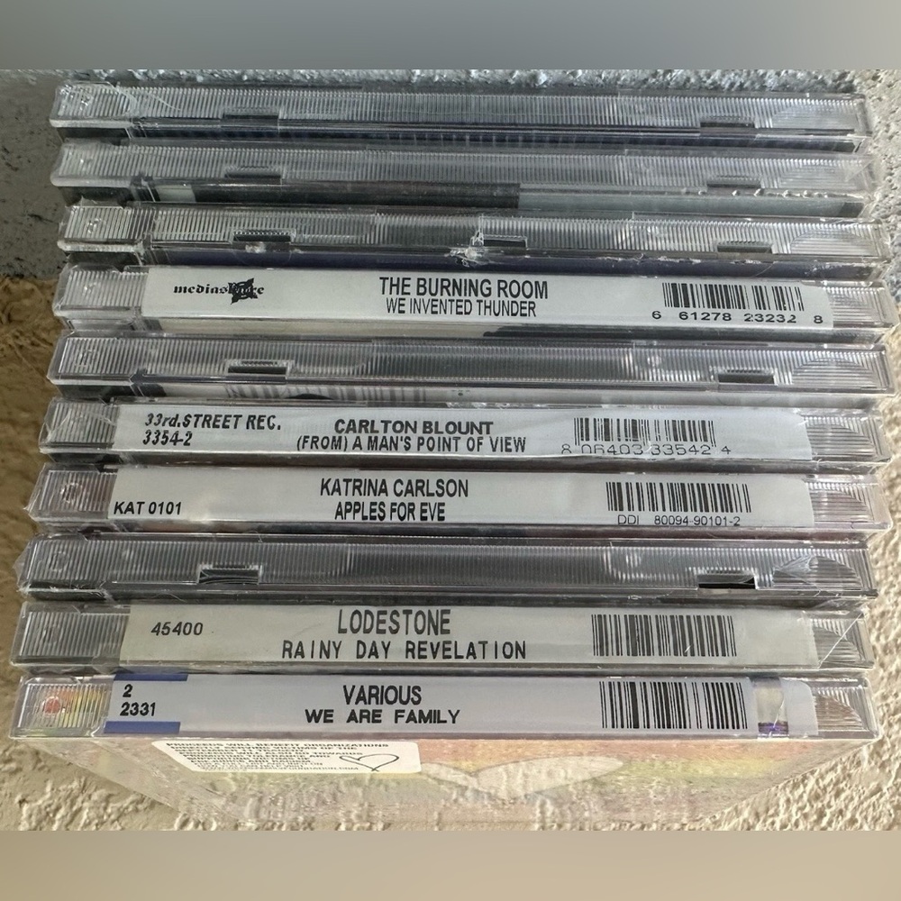 10 CD’s Mixed Genres Lot - New Sealed Old Stock - Lot 8